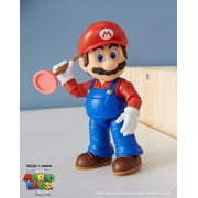 Super Mario Movie 5 inch Mario Action Figure with Plunger Accessory