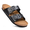 thumbnail image 1 of Arete Arch Supportive Cork Footbed Slide Sandals for Womens, 1 of 8