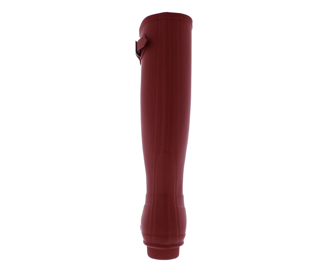 Hunter Original Tall Rain Boot Womens Shoes Size 9, Color: Military Red