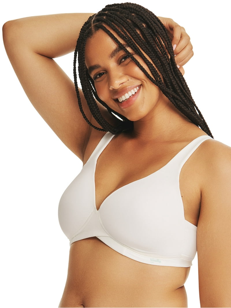 Kindly Yours So Comfy Wire-Free Plunge Bra, Adjustable, Sizes S