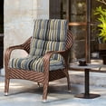 thumbnail image 3 of 1/2/4 pcs 44x21 inch Outdoor Chair Cushion High Back Rocking Chair Cushions Patio Garden High Rebound Foam Waterproof Polyester Seat Cushions,Soft Polyester Fill, 3 of 7