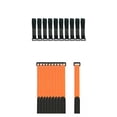 thumbnail image 1 of Ximing 20 × Down Straps Bike Rack Wheel Yoga for Car Roof Storage Holder Orange, 1 of 10