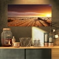 thumbnail image 1 of Off road in Desert at Sunset - Modern Landscape Wall Art Canvas, 1 of 3