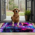 thumbnail image 4 of ONETECH Neon Lights Front Door Mat Outdoor Entrance Floor Mat for Home Entrance Outside Entry 19.68*39.37 in, 4 of 6