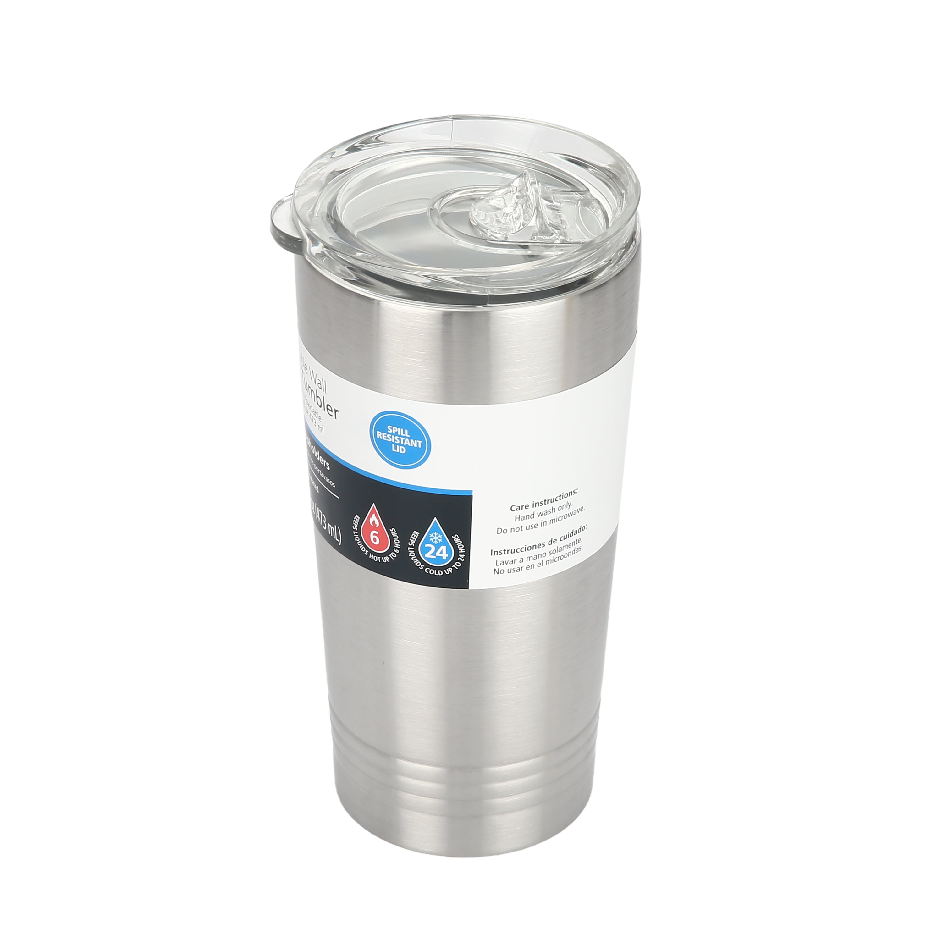 Austin Pacific Blue Stainless Steel Tumbler 16oz