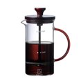 thumbnail image 1 of Yeacher French Press Coffee Maker 14oz Stainless Steel Heat Resistant Borosilicate Glass Coffee Plunger Classic French Press Coffee & Tea Maker Glass, 1 of 8