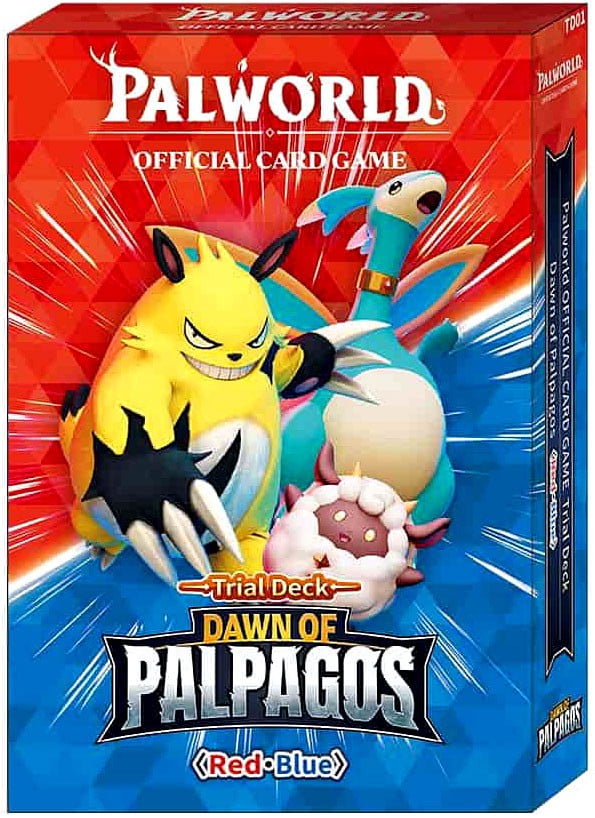 DAWN OF PALPAGOS ソウル トレーディングカード 3種セット Palworld TCG: Dawn of Palpagos Red / Blue Trial Deck - Walmart.com