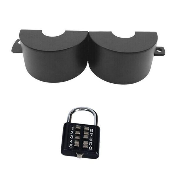 WE-POLUJ Stainless Steel Door Knobs Lockout Device for Child and Dementia Safety