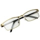 thumbnail image 5 of Gafas de lectura unisex con bloqueo de luz azul, gafas de presbicia portátiles de metal para personas mayores, bronce (+150), 5 of 8
