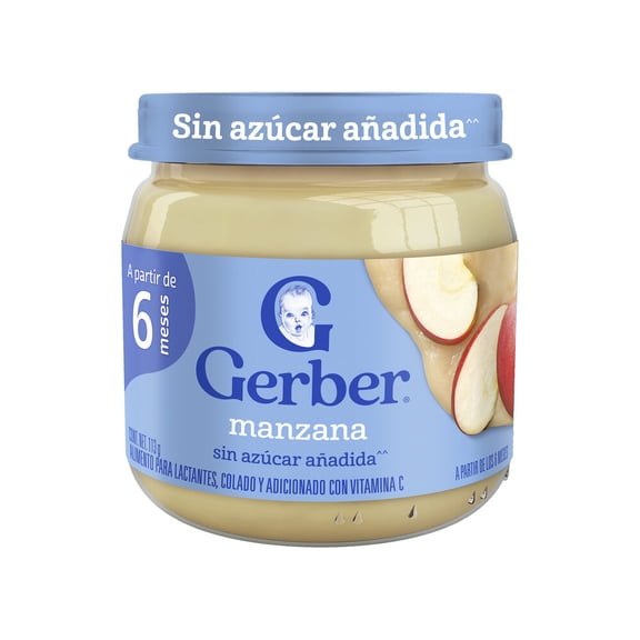 Papilla Gerber etapa 2 manzana 113 g