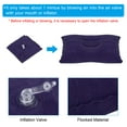 thumbnail image 3 of Uxcell Oreiller Gonflable, Oreiller de Voyage Ultraléger pour Camping Randonnée, Violet Foncé 3 Pack, 3 of 6