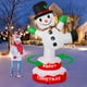 thumbnail image 2 of Muñeco de nieve inflable giratorio BrdJade de 6 pulgadas con LED, 2 of 8