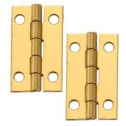 Brainerd 1-1/2" X 1" Solid Brass Narrow Hinge 6150Xc Brainerd 6150XC
