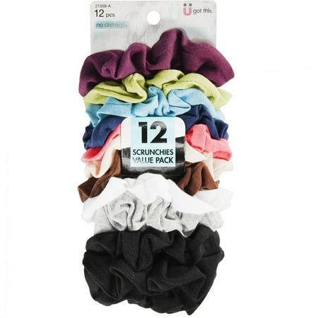 Scunci Neutral Scrunchies 12 Count Brickseek