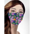 thumbnail image 1 of Colorful Prints Ladies Hi Fashion Designer 90210 Face Mask, 1 of 2