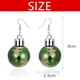 thumbnail image 2 of Pendientes navideños para mujer, con diamantes de imitación, colgantes de Papá Noel, hipoalergénicos, bonitos, joyas navideñas, 2 of 5
