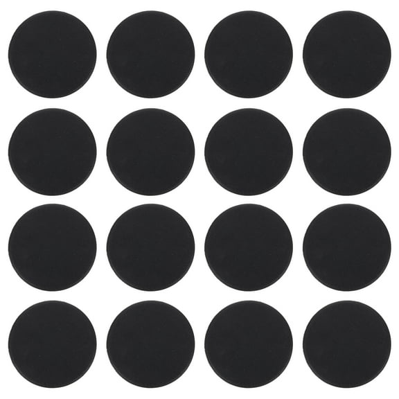 Eease Piggy Bank Plug 20pc Black Rubber Stopper for Savings Box (1.53in)