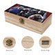 thumbnail image 3 of La Familia Addams Caja Organizadora de Madera Rústica - Caja Decorativa Multifuncional para Escritorio, Hogar, Oficina, Joyas y Manualidades, 3 of 6