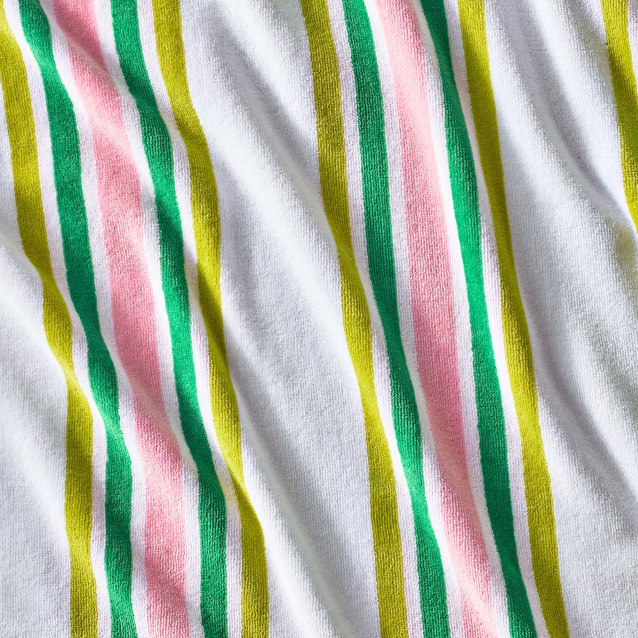 Better Homes & Gardens Cabana Stripe Oversized Beach Towel, 72" x 38", Pink
