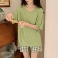 thumbnail image 4 of WCJM 2026 New Women Pajama Sets Under $ 7 Fashion Nightwear Woman Blending Pajamasï¼Xlï¼, 4 of 5