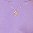 thumbnail image 1 of Collier en Or Jaune pour Enfants avec Initiale Designer TheJewelryHut, 1 of 4