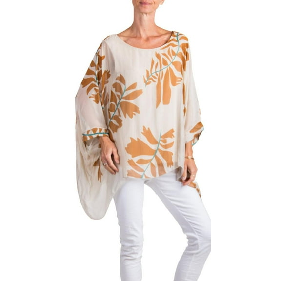 Seta Foglia Kaftan