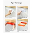 thumbnail image 3 of Oubit Trash Can Stand,Foldable Plastic Bag Stand Wall Mounted Garbage Bag Rack Foldable Garbage Bag Rack Ultimate Comfort, 3 of 9