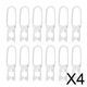 thumbnail image 1 of 4 X 12 Piezas Perchas Para Calcetines Tendedero Para Ropa Interior Corbatas Medias Hasta El Muslo Color, 1 of 6