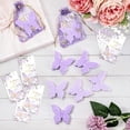 thumbnail image 2 of 50 Set Butterfly Theme Baby Shower Favors for Guests Butterfly Soap Favors with Thanks You Cards Gender Reveal Baptism Party Valentine's Day Decorations Wedding Souvenirs (Purple,Light Purple), 2 of 6