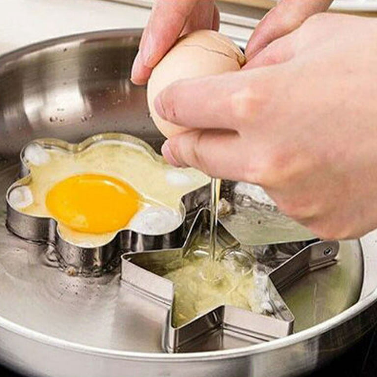 1PC Omelet Moulds Egg Pancake Ring Nonstick Pancake Maker Mold Silicone Egg  Cooker Fried Egg Shaper for Kitchen Baking Accessories
