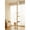 Light Brown, variant on 5-Tier Adjustable Cat Tree, 102-118" Floor-to-Ceiling Cat Tower with Hemp Scratching Post, Perches, Waterproof Activity Center
