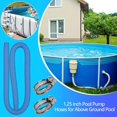 ZY4pack Above Ground Pool Hose Replacement 1 1/4" Swimming Pool Hoses