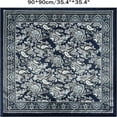 thumbnail image 2 of DEBGFS 35 Inch Wild Rag Cowboy Scarves for Men  Large Rancher Neckerchief Silk Feel  Oversize Western Bandana,blue,One Size, 2 of 8