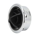 thumbnail image 3 of Lot de 4 grilles d'aération pour climatisation, en ABS noir et argent, galvanisées, pour yacht, bus, bateau, 3 of 4