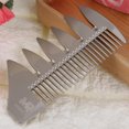 thumbnail image 2 of Men's Premium Zinc Alloy Beard Comb with Bottle Opener - 02# (2 Colors), 2 of 5