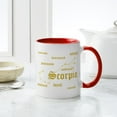 thumbnail image 4 of CafePress - Scorpio Mug - 11 oz Ceramic Mug - Novelty Coffee Tea Cup, 4 of 4