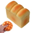 thumbnail image 1 of Simulation Bread Food Big Squishy Stress Relief Toy Slow Rebound Decompression Bread Toy, 1 of 7