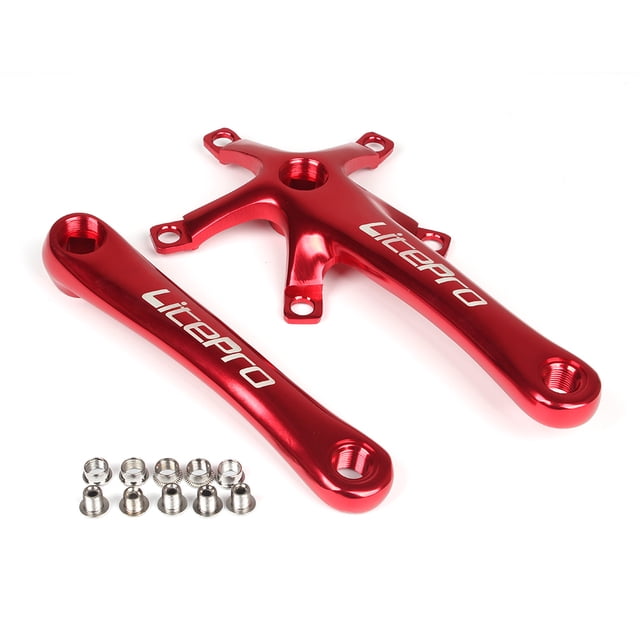 Bici de bicicleta de la bici 170MM Brazo de la maniveta plegable BCD de la manivela BCD 130MM cinco LITEPRO Manivela de bicicleta