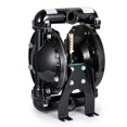 thumbnail image 1 of Cozyel Air-Operated Double Diaphragm Pump - 1 Inch Inlet & Outlet, Aluminum, 35 GPM Max 120PSI, QBY4-25L, 1 of 4