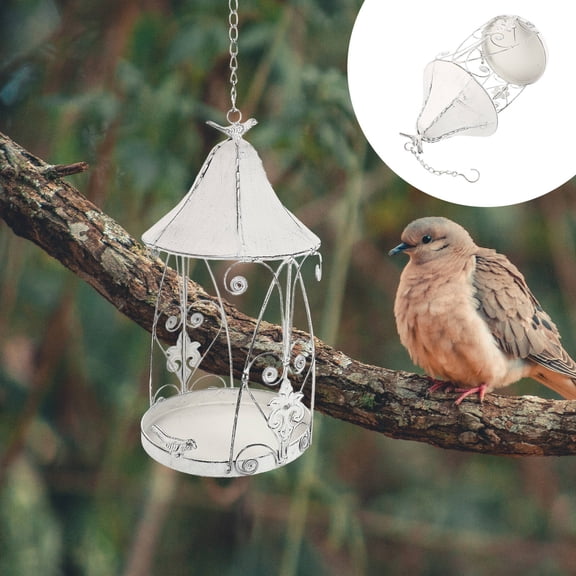 Kitandove 1Pc Hanging Bird Feeder for Large Birds and Garden Enthusiasts