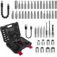 thumbnail image 3 of Kidsjoy Electric Screwdriver Set,47PCS Electric Screwdriver Set 3.6V Cordless Electric Drill Screwdriver Kit Portable Repair Tool High Precision Power Tools Foldable, 3 of 12