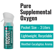 Boost Oxygen Portable Canned Oxygen, Menthol-Eucalyptus, 3L