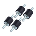 thumbnail image 1 of Soportes de goma Antivibración ANGGREK M6 20x20mm 4 Piezas, 1 of 8