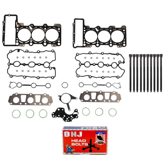 DNJ HGB814 Cylinder Head Gasket Set Fits Cars & Trucks 05-09 Audi 3.2L DOHC 24V