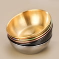 thumbnail image 4 of BAETEUY Stainless Steel Sauce Dish Dipping Bowls for Spices Snacks Mini Prep Bowls Sushi Appetizer Plates for Home, 4 of 8