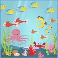 thumbnail image 2 of Great Art Now Under The Sea I by Jean Plout, Framed Wall Art, 14W x 14H, 2 of 3
