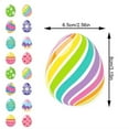 thumbnail image 3 of Easter decor! Easter Egg Decorative Wreaths 8 Colorful Rainbow Spring Hanging Paper Ribbons Child Birthday Gifts Classroom Banners Indoor And Outdoor Decorations, 3 of 6