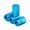 Light blue, variant on Nuboxa Dust Caps Metal Pack of 4 Quality Alloy Tyre Valve Supplies LOT