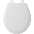 thumbnail image 3 of Bemis 500TTT Wood Round Toilet Seat, Available in Various Colors, 3 of 5