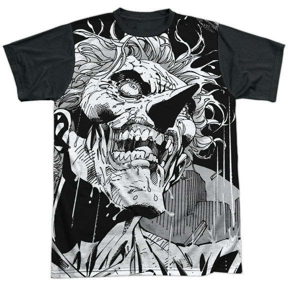 Batman Joker Unisex Adult Halloween Costume Sublimated T Shirt